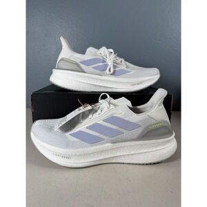 Adidas Ultraboost 5X Womens Running‎ Shoes Size 11 White & Lavender